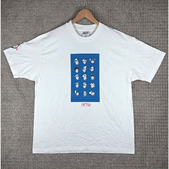 Swatch Other - Vintage 90s Swatch‎ The Club Graphic T Shirt Mens XL White Mens Timeship Watch